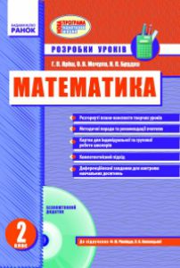 Підручники для школи Математика  2 клас           - Рівкінд Ф. М.