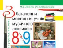 Підручники для школи Українська мова  8 клас 9 клас          - Мельничайко О.І.